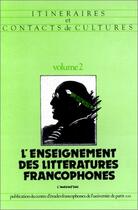 Couverture du livre « L'enseignement des littératures francophones » de  aux éditions L'harmattan