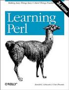 Couverture du livre « Learning Perl (3e édition) » de Randal L. Schwartz aux éditions O Reilly