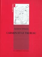 Couverture du livre « Carmen et le taureau » de Sandrine Willems aux éditions Impressions Nouvelles
