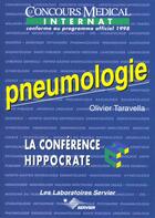 Couverture du livre « La sonference hippocrate ; pneumologie » de Olivier Taravella aux éditions Concours Medical