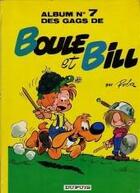 Couverture du livre « Boule & Bill - 60 gags Tome 7 » de Jean Roba aux éditions Dupuis