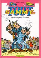 Couverture du livre « Tout Sammy Tome 10 ; quatuor pour gorilles ; intégrale » de Marga Berck et Raoul Cauvin aux éditions Dupuis