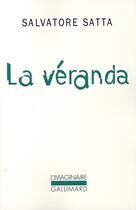 Couverture du livre « La véranda » de Salvatore Satta aux éditions Gallimard