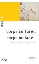 Couverture du livre « Corps culturel, corps malade » de  aux éditions Georg