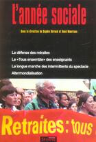 Couverture du livre « L'Annee Sociale 2003-2004 » de Rene Mouriaux et Sophie Beroud aux éditions Syllepse