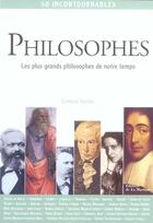 Couverture du livre « Philosophes » de Jacoby Edmund aux éditions La Martiniere