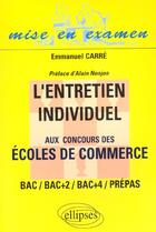 Couverture du livre « Nouv.ed.9782729854584/caren3 » de Carre aux éditions Ellipses