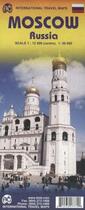 Couverture du livre « MOSCOW 1:12 500 3RD EDITION » de  aux éditions Itm