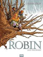 Couverture du livre « Robin t.1 ; les trois bâtards » de Pierre Boisserie et Heloret aux éditions 12 Bis
