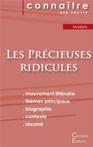 Couverture du livre « Les précieuses ridicules, de Molière » de  aux éditions Editions Du Cenacle