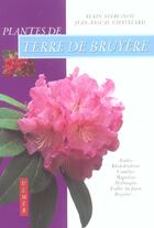 Couverture du livre « Plantes de terre de bruyère » de Alain Stervinou et Jean-Pascal Chatelard aux éditions Eugen Ulmer