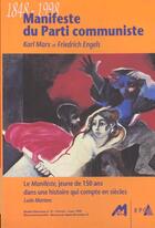 Couverture du livre « Manifeste du parti communiste » de Karl Marx et Friedrich Engels aux éditions Epo