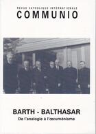 Couverture du livre « Barth - balthasar : communio n 215 mai-juin 2011 » de Communio aux éditions Communio