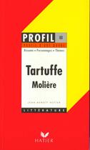 Couverture du livre « Tartuffe, de Molière » de J.-B. Hutier aux éditions Hatier