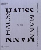 Couverture du livre « Paris Haussmann » de Benoit Jallon et Umberto Napolitano et Franck Boutte aux éditions Pavillon De L'arsenal