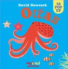 Couverture du livre « Saisissants pop-up ; océan » de David Hawcock aux éditions Nuinui Jeunesse