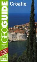 Couverture du livre « GEOguide ; Croatie (édition 2009-2010) » de Jurkovic/Peyroles/Su aux éditions Gallimard-loisirs