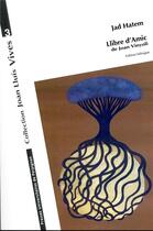 Couverture du livre « Llibre d'Amic de Joan Vinyoli » de Jad Hatem aux éditions Pu De Perpignan