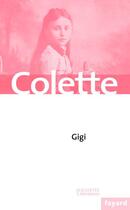 Couverture du livre « Gigi » de Colette aux éditions Fayard