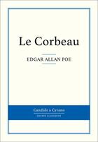 Couverture du livre « Le corbeau » de Edgar Allan Poe aux éditions Candide & Cyrano