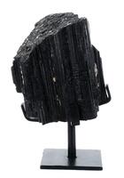 Couverture du livre « Tourmaline noire sur socle metal - piece de 2 a 3 kg » de  aux éditions Dg-exodif