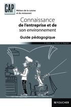 Couverture du livre « La connaissance de l'entreprise et de son environnement » de Stephane Bujoc aux éditions Foucher