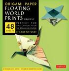 Couverture du livre « Origami paper floating world ukiyo-e large 8 1/4 » de  aux éditions Tuttle