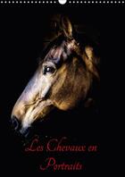 Couverture du livre « Chevaux en portraits calendrier mural 2018 din a3 vertical - portraits de chevaux en libert » de Bertrand X aux éditions Calvendo