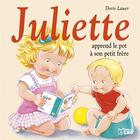 Couverture du livre « Juliette apprend le pot à son petit frère » de Doris Lauer aux éditions Lito