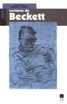 Couverture du livre « Lectures de Beckett » de  aux éditions Pu De Rennes