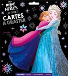 Couverture du livre « La reine des neiges - ateliers disney - pochette cartes a gratter » de  aux éditions Disney Hachette