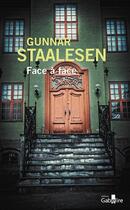 Couverture du livre « Face à face » de Gunnar Staalesen aux éditions Gabelire