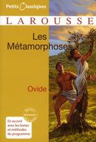 Couverture du livre « Les métamorphoses » de Ovide aux éditions Larousse
