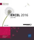 Couverture du livre « Excel 2016 pour Mac » de  aux éditions Eni