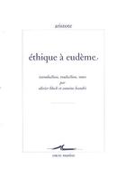 Couverture du livre « Éthique à Eudème » de Aristote aux éditions Encre Marine