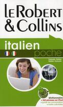 Couverture du livre « Dictionnaire poche le Robert & Collins ; français-italien / italien-français » de  aux éditions Le Robert