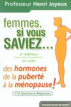 Couverture du livre « Femmes si vous saviez... » de Henri Joyeux aux éditions Francois-xavier De Guibert