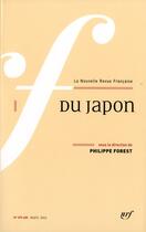 Couverture du livre « La nouvelle revue francaise N.599 ; du Japon » de La Nouvelle Revue Francaise aux éditions Gallimard
