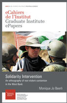 Couverture du livre « Solidarity Intervention » de Monique Jo Beerli aux éditions The Graduate Institute Geneva