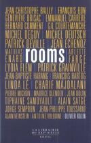 Couverture du livre « Rooms » de Collectif/Rolin aux éditions Seuil