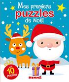 Couverture du livre « Mes premiers puzzles de Noël » de  aux éditions Hemma