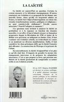 Couverture du livre « La laicite » de Maurice Barbier aux éditions Editions L'harmattan