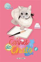Couverture du livre « Carnet de chats Tome 5 » de Yumi Ikefuji aux éditions Soleil