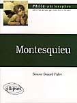 Couverture du livre « Montesquieu » de Simone Goyard-Fabre aux éditions Ellipses