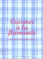 Couverture du livre « Cuisiner à la flamande » de  aux éditions Renaissance Du Livre