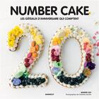 Couverture du livre « Number cakes » de Jennifer Joly aux éditions Marabout