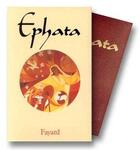 Couverture du livre « Ephata ; reluskin grenat t.3 » de Jonas Evangelisation aux éditions Jubile