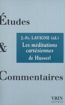 Couverture du livre « Les méditations cartésiennes de Husserl » de  aux éditions Vrin