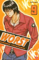 Couverture du livre « Worst T.9 » de Hiroshi Takahashi aux éditions Generation Comics