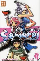 Couverture du livre « High school samurai Tome 4 » de You Minamoto aux éditions Kaze
